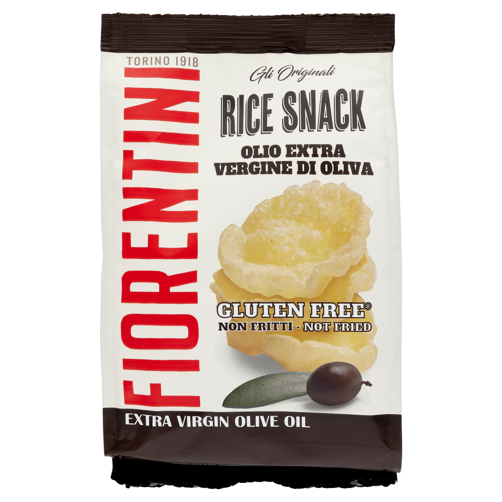 Fiorentini gli Originali Rice Snack Olio Extra Vergine di Oliva 40 g