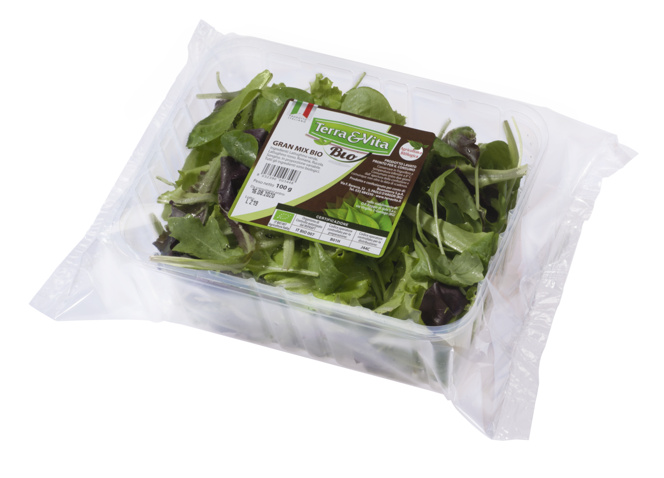 Insalatina Tagliata e Lavata Bio