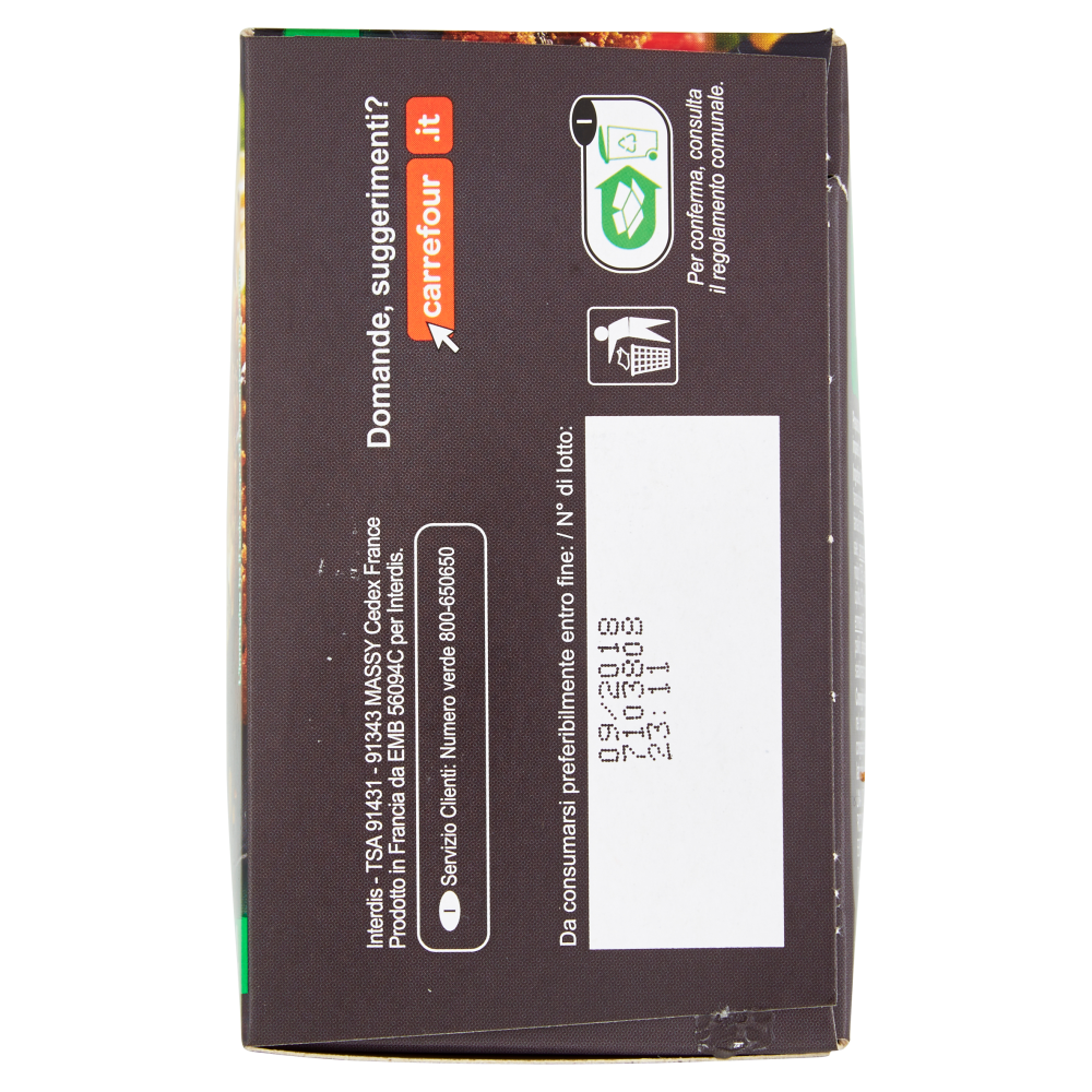 Carrefour Veg Burger con Semi Croccanti Spinaci, Emmental Surgelato 400 g