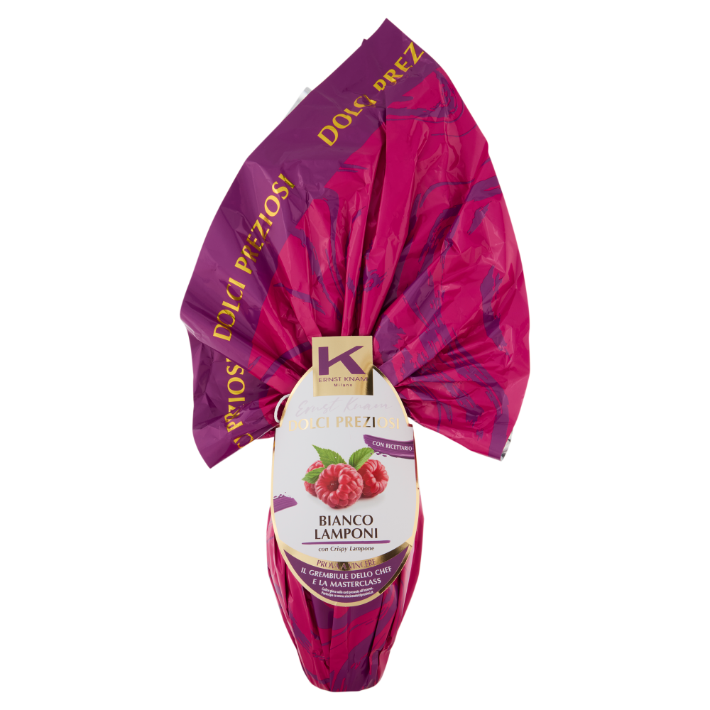 Dolci Preziosi Uovo Bianco Lamponi Ernst Knam 260 g