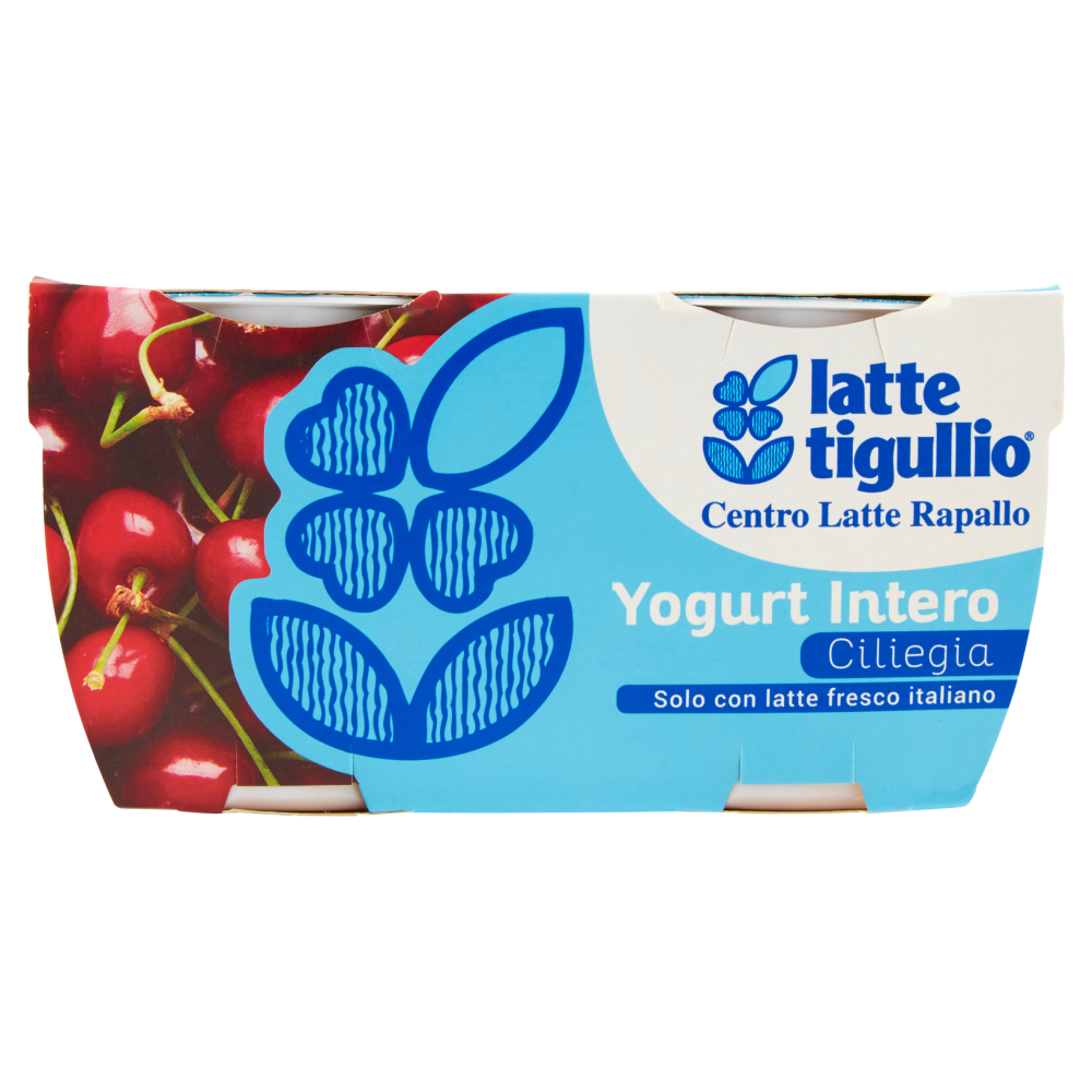 latte tigullio Yogurt Intero Ciliegia 2 x 125 g