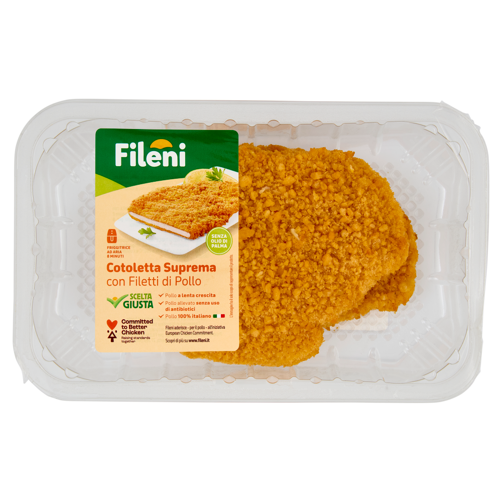 Fileni Cotoletta Suprema con Filetti di Pollo 0,260 kg