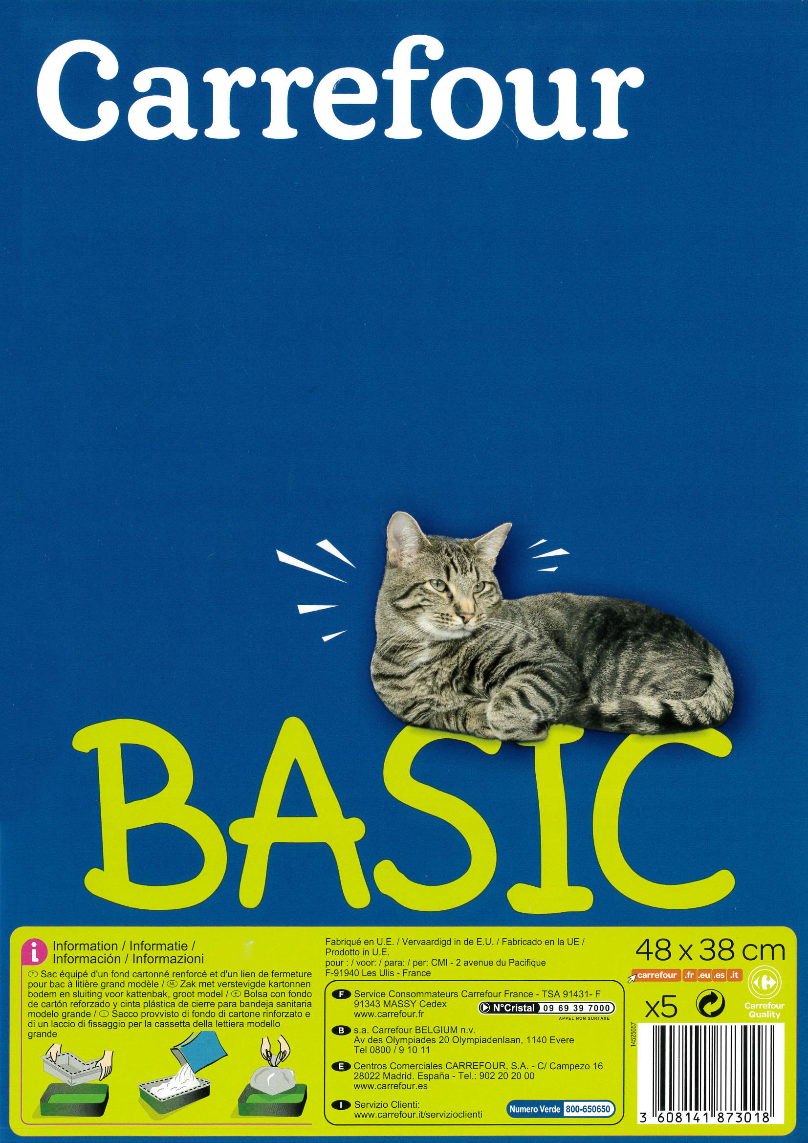 Carrefour Sacchetti per Lettiera