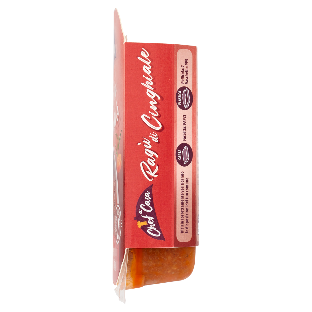 Chef a Casa Rag&ugrave; di Cinghiale 220 g