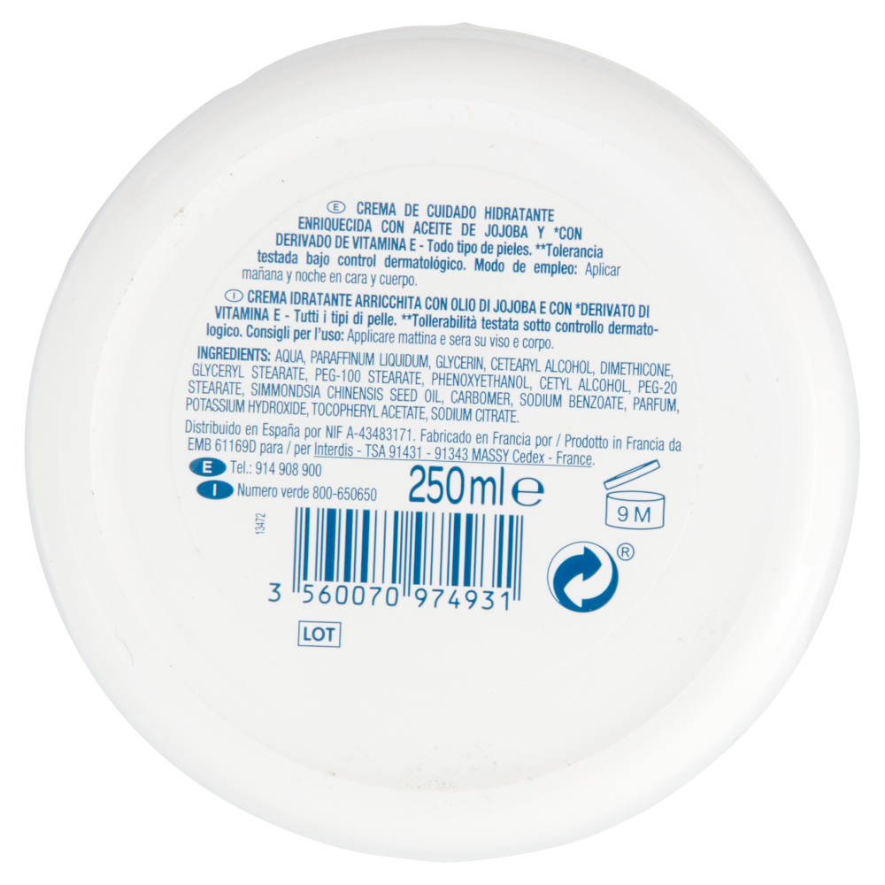 Carrefour Soft Crema Idratante Viso & Corpo 250 ml