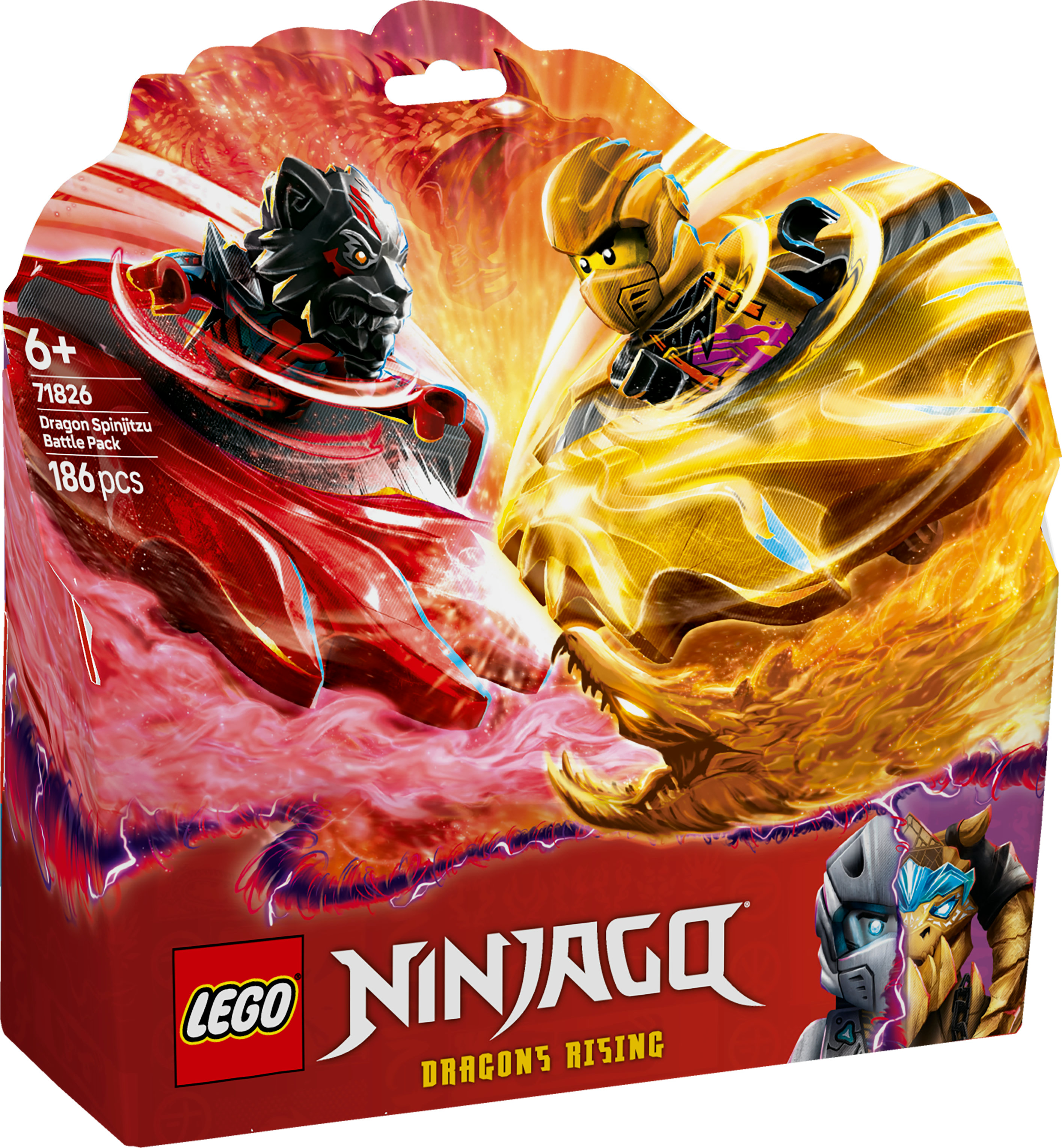 LEGO NINJAGO Battle Pack draghi dello Spinjitzu