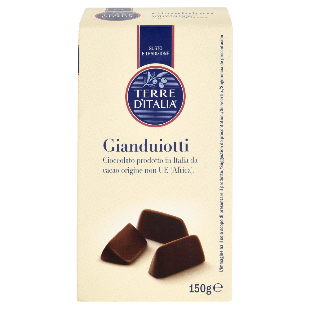 Terre d'Italia Gianduiotti 150 g