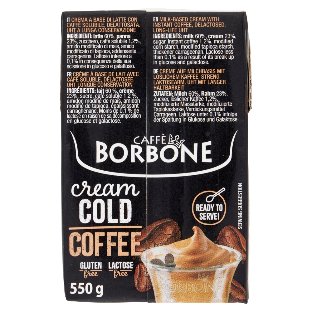 Caffè Borbone crema Fredda Caffè 550 g