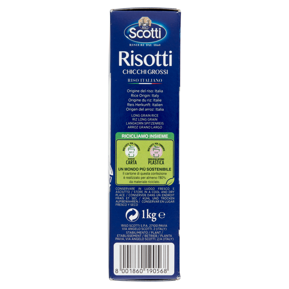 Riso Scotti Risotti Chicchi Grossi 1 kg