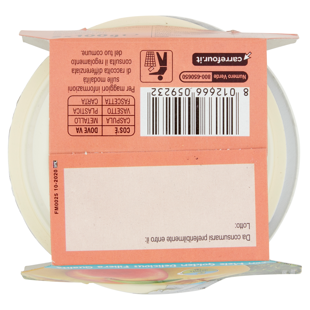 Carrefour il Mercato mousse Mela e Pesca 2 x 100 g