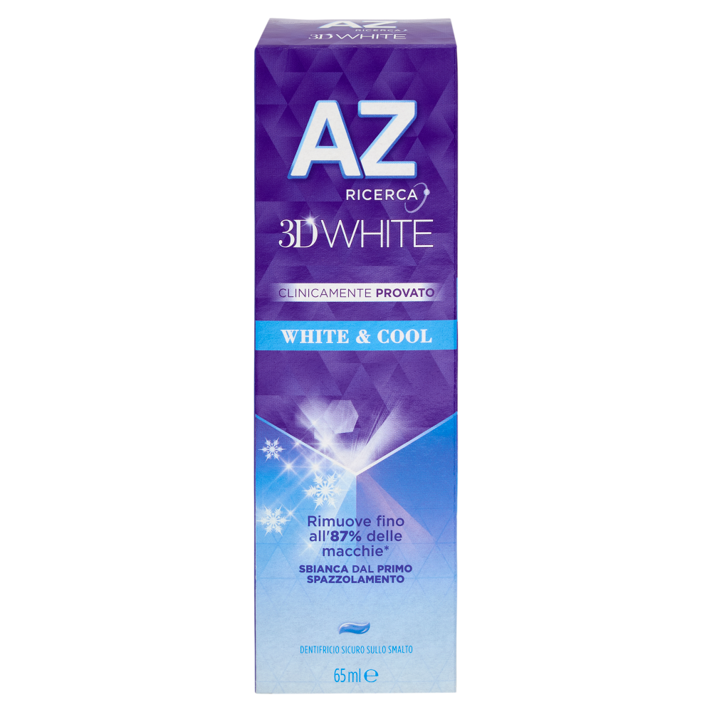AZ Ricerca Dentifricio 3D White White & Cool 65 ml