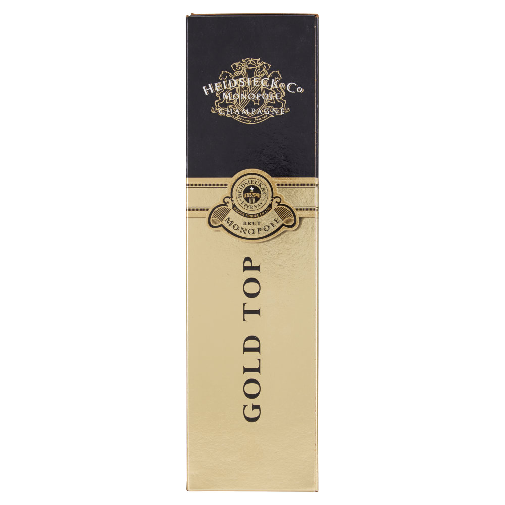 Heidsieck & Co Monopole Gold Top Champagne Brut 750 ml astuccio cartone