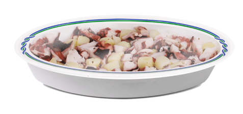 Bocconcini di Polpo con patate da banco