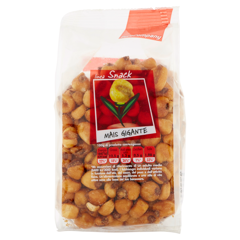EuroCompany linea Snack Mais Gigante 200 g