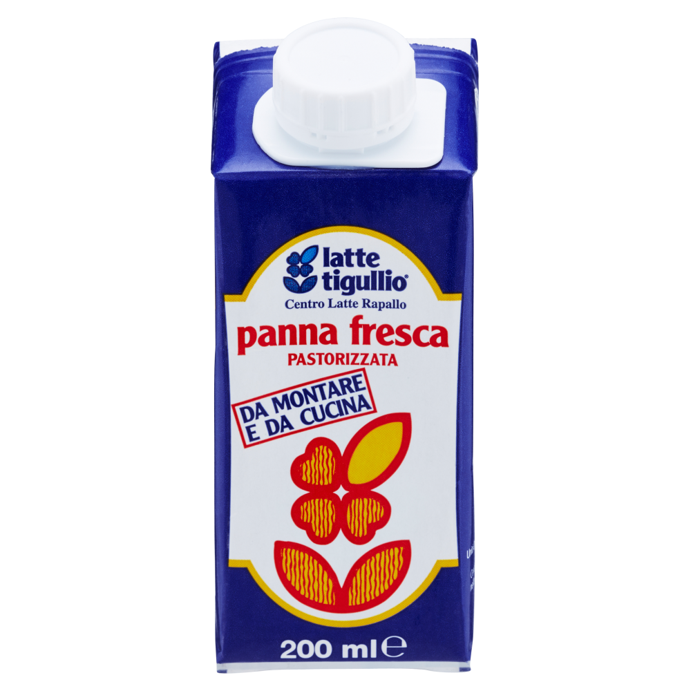 latte tigullio panna fresca pastorizzata 200 ml