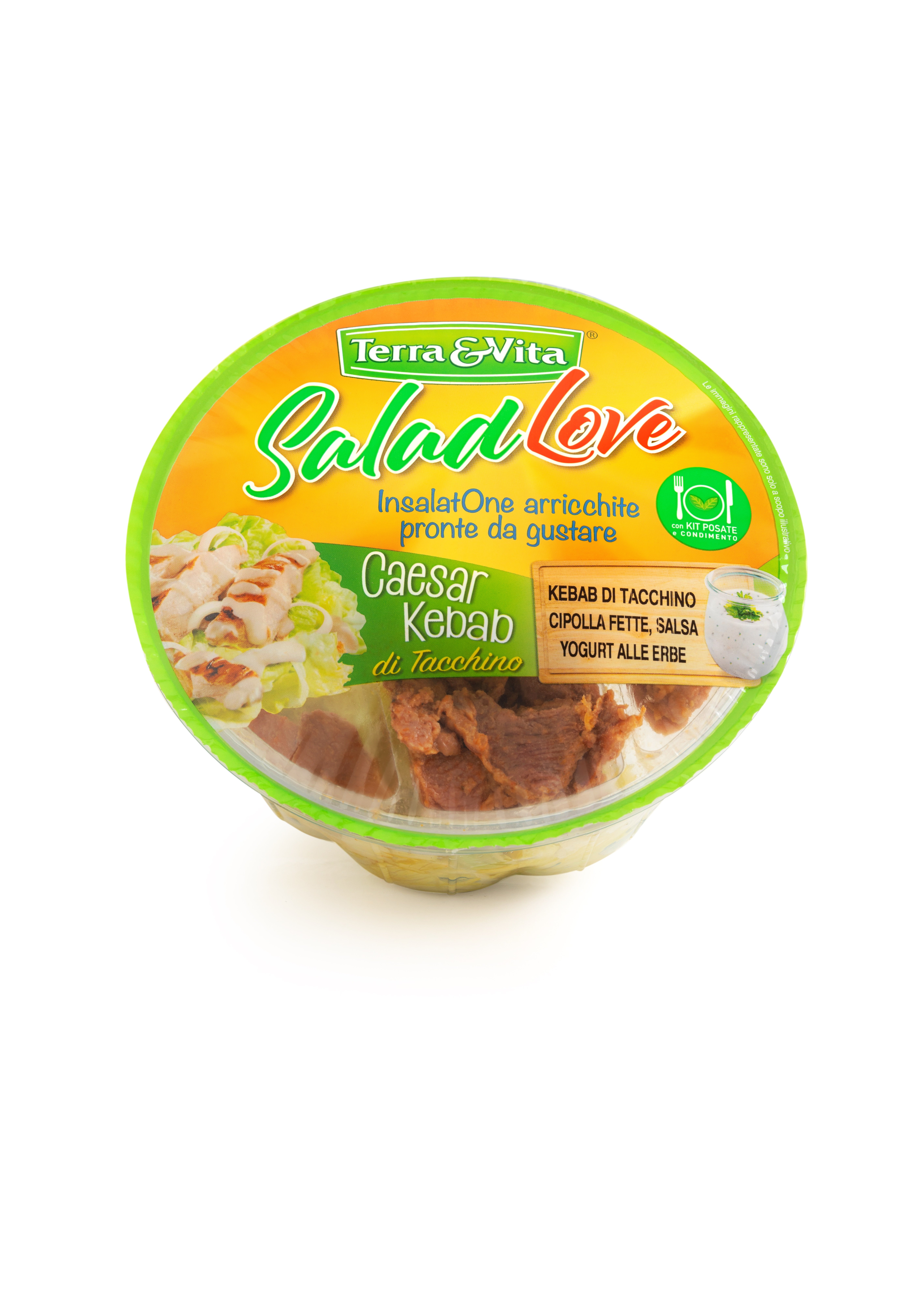 Insalata BellePronta Caesar Kebab