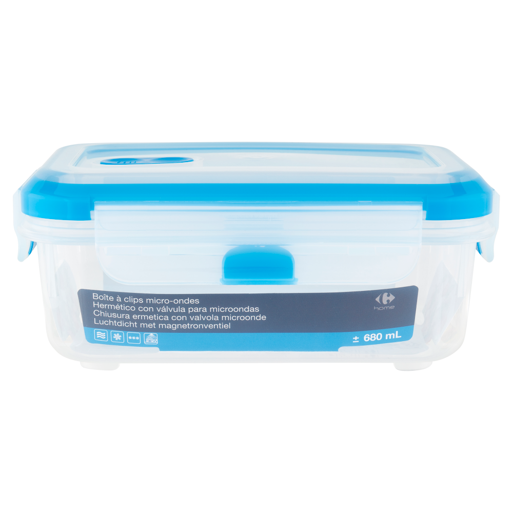 Carrefour home Contenitore Rettangolare 680 mL