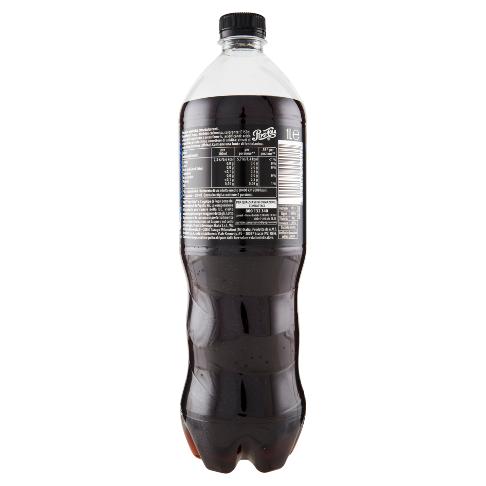 Pepsi Zero Zucchero 1 L