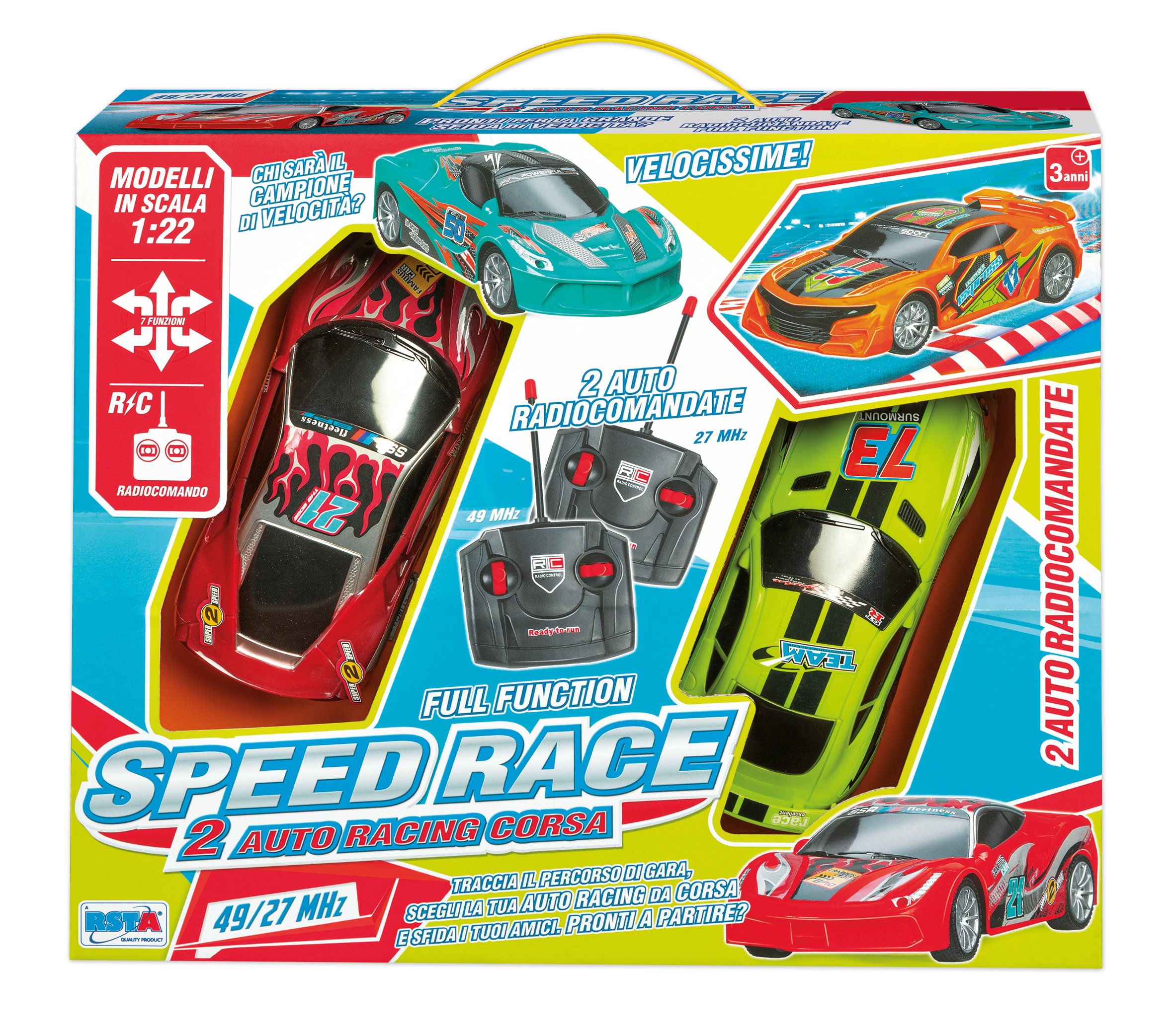 Ronchi Supertoys Speed Race 2 Auto radiocomandate