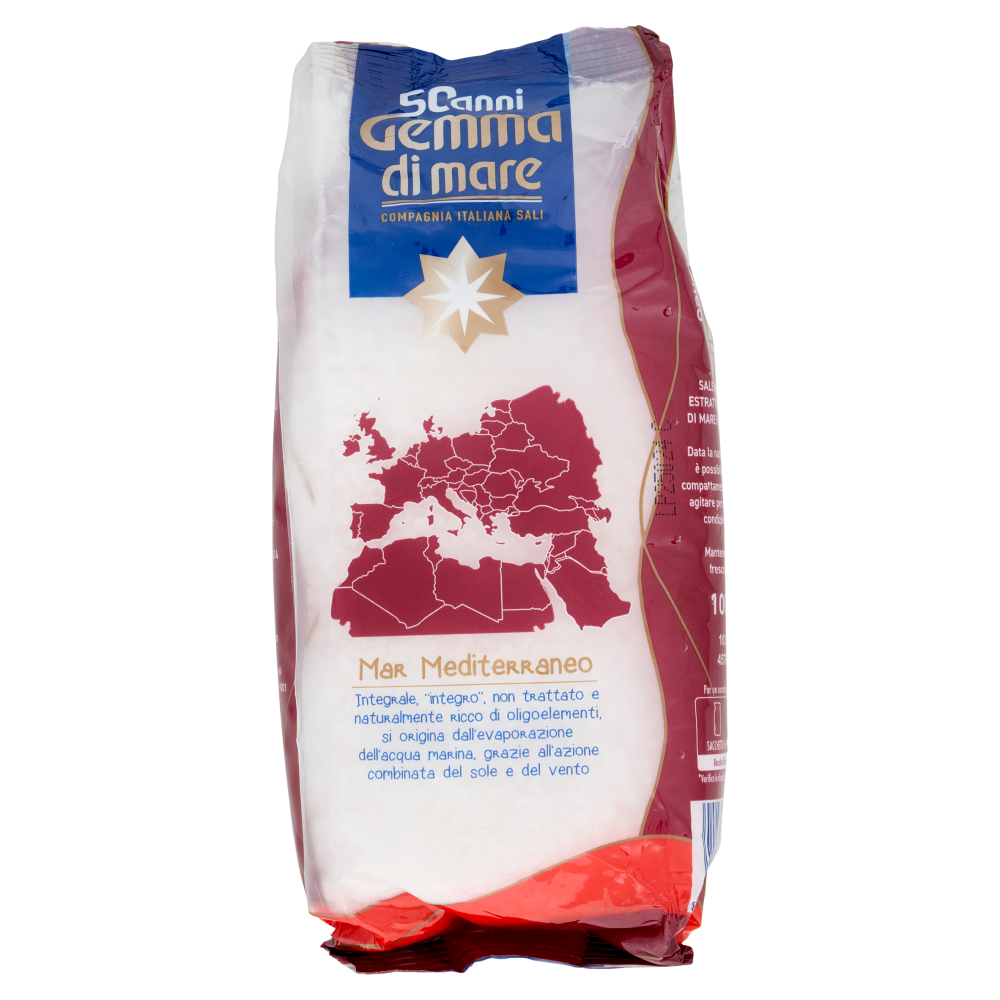 Gemma di mare Gli Integrali Sale Marino del Mediterraneo Grosso 1000 g