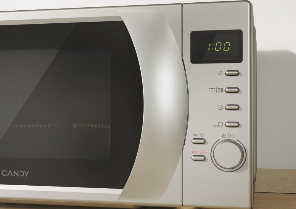 Candy Smart CMG2071DS Argento Microonde con grill Superficie piana 20 L 700 W