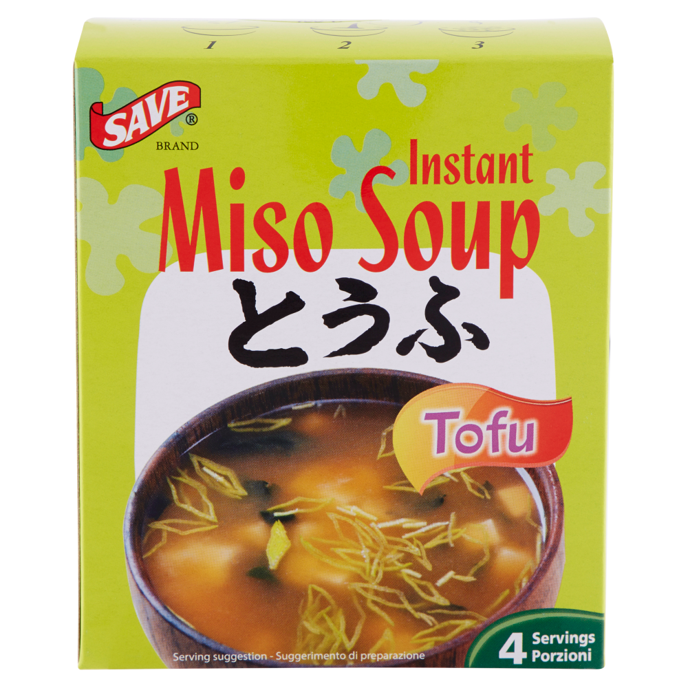 Save Instant Miso Soup Tofu 4 x 8 g