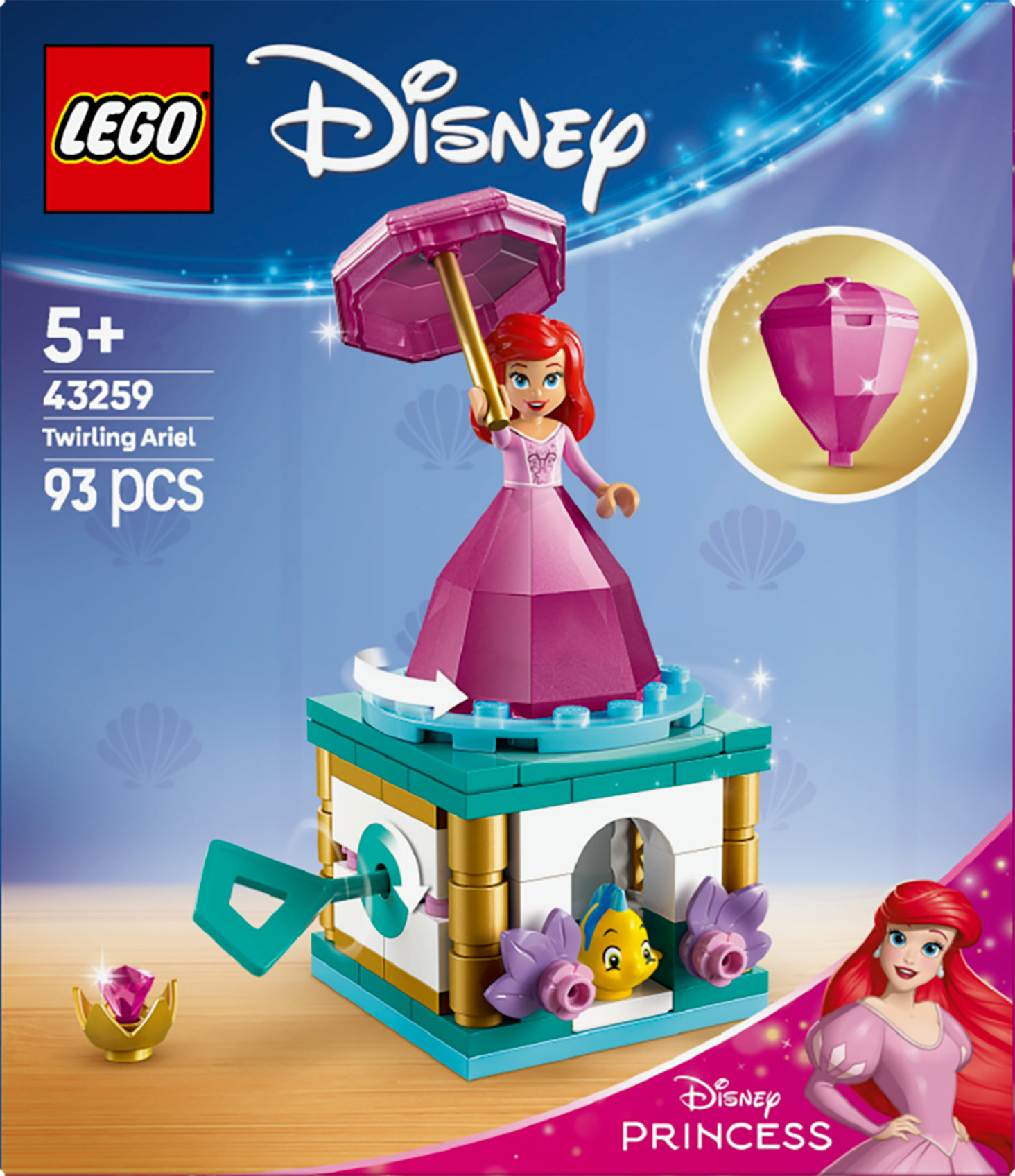 LEGO Disney Princess Ariel ballerina