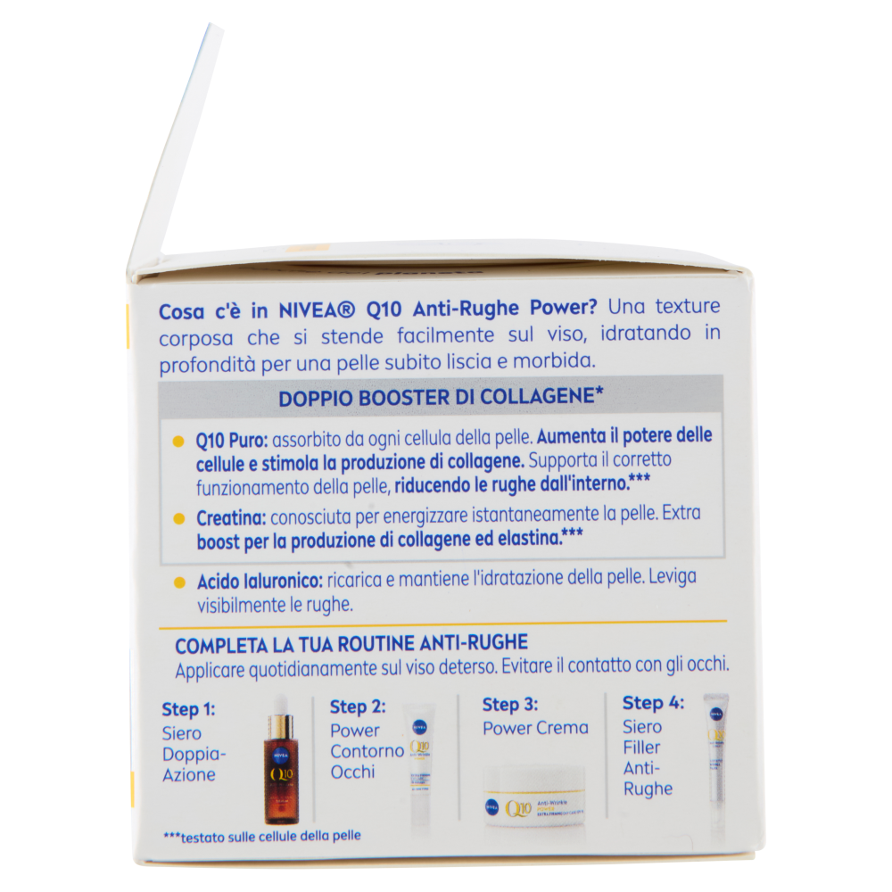 Nivea Q10 Anti-Rughe Power Crema Giorno Extra Rassodante SPF 15 Tutti i Tipi di Pelle 50 ml