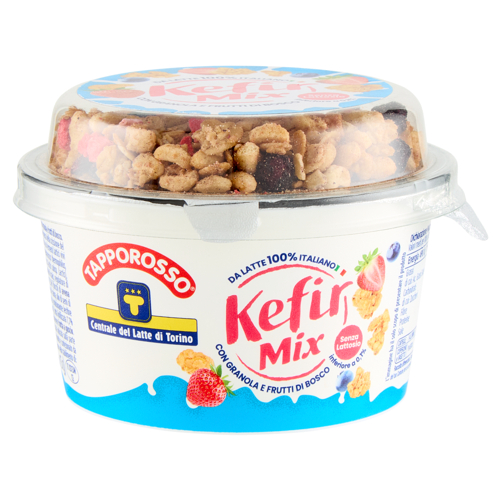 Tapporosso Kefir mix con Granola e Frutti di Bosco 150 g