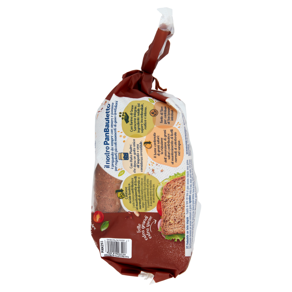 Nutrifree PanBauletto con Farina Integrale Senza Glutine 300 g