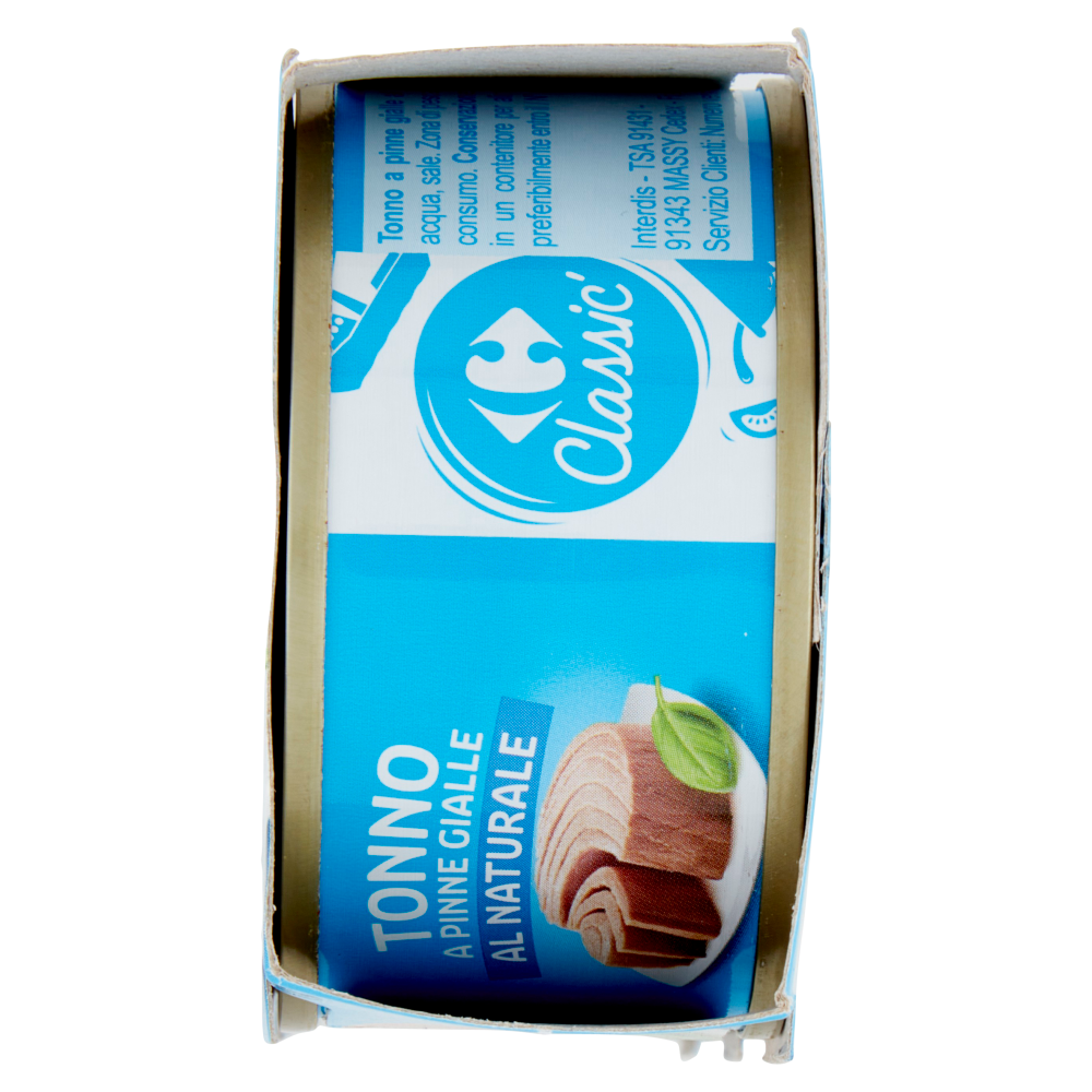Carrefour Classic Tonno a Pinne Gialle al Naturale 3 x 80 g