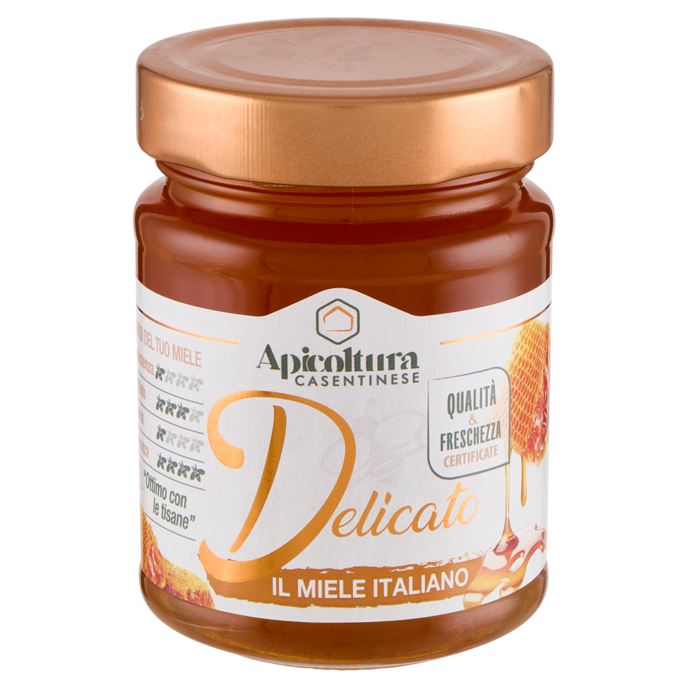 Apicoltura Casentinese Delicato il Miele Italiano 350 g