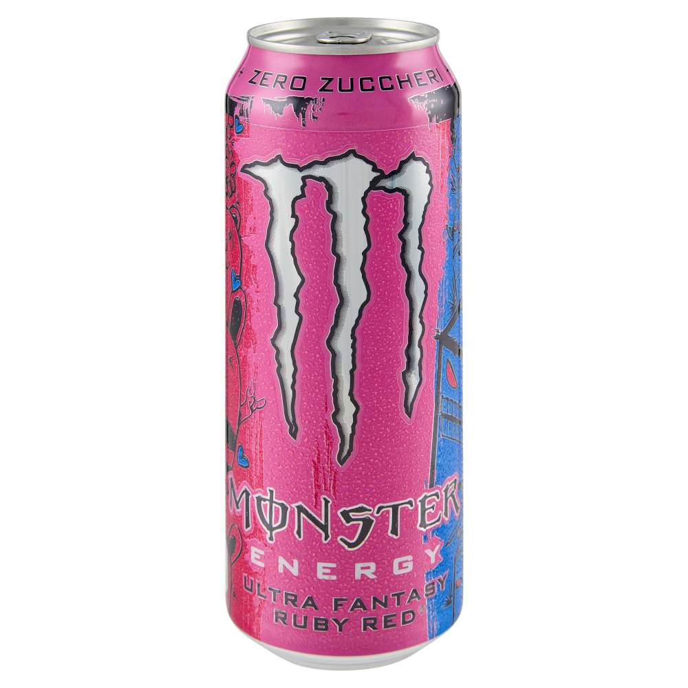 Monster Energy Ultra Fantasy Ruby Red Zero Sugar Can 500 ml