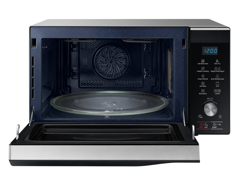 Samsung MC32K7055CT forno a microonde Superficie piana Microonde combinato 32  L 900 W Nero, Acciaio inossidabile | Carrefour