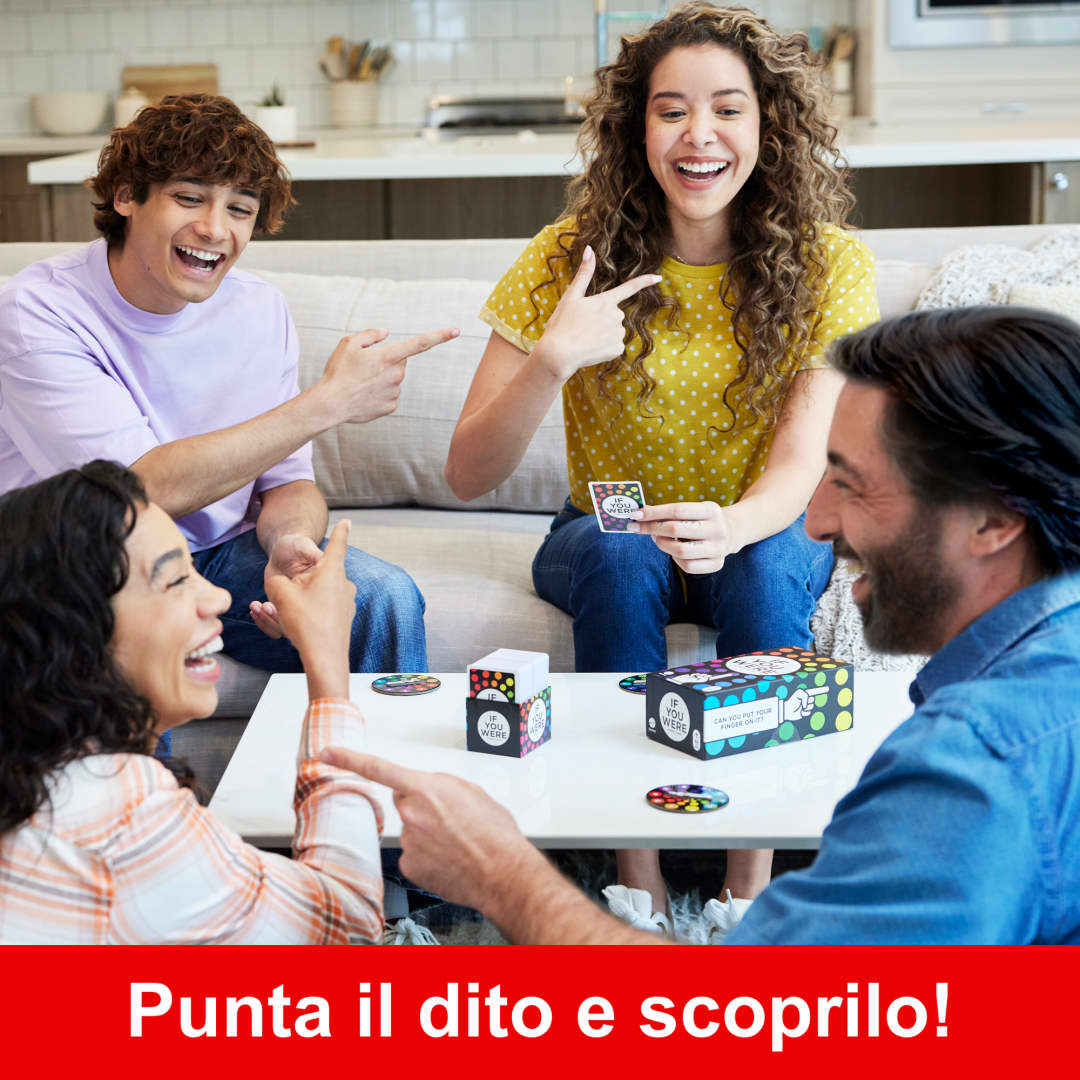 Games E Se Fossi..., Gioco Per Adulti Con Domande Ridicole E Votazione Con Le Dita Per 3-8 Giocatori