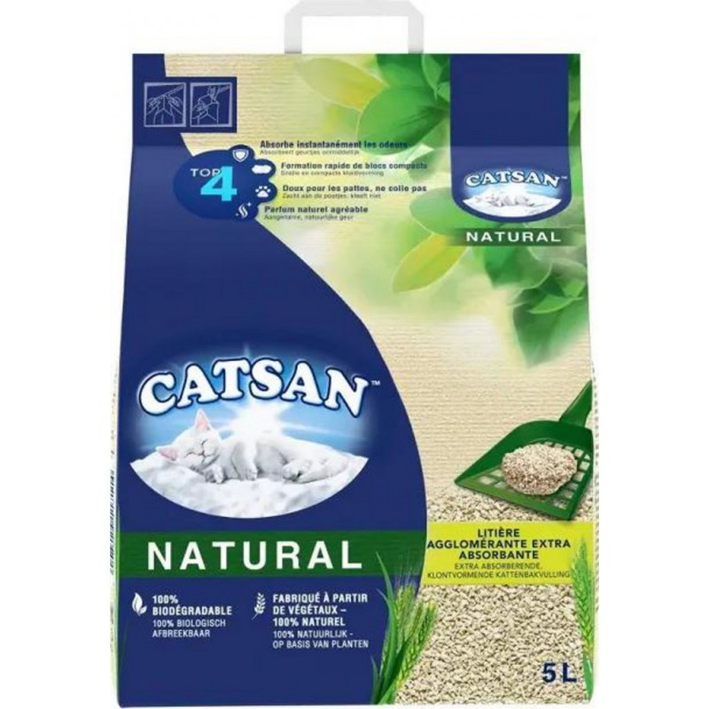CATSAN Lettiera Natural 5lt