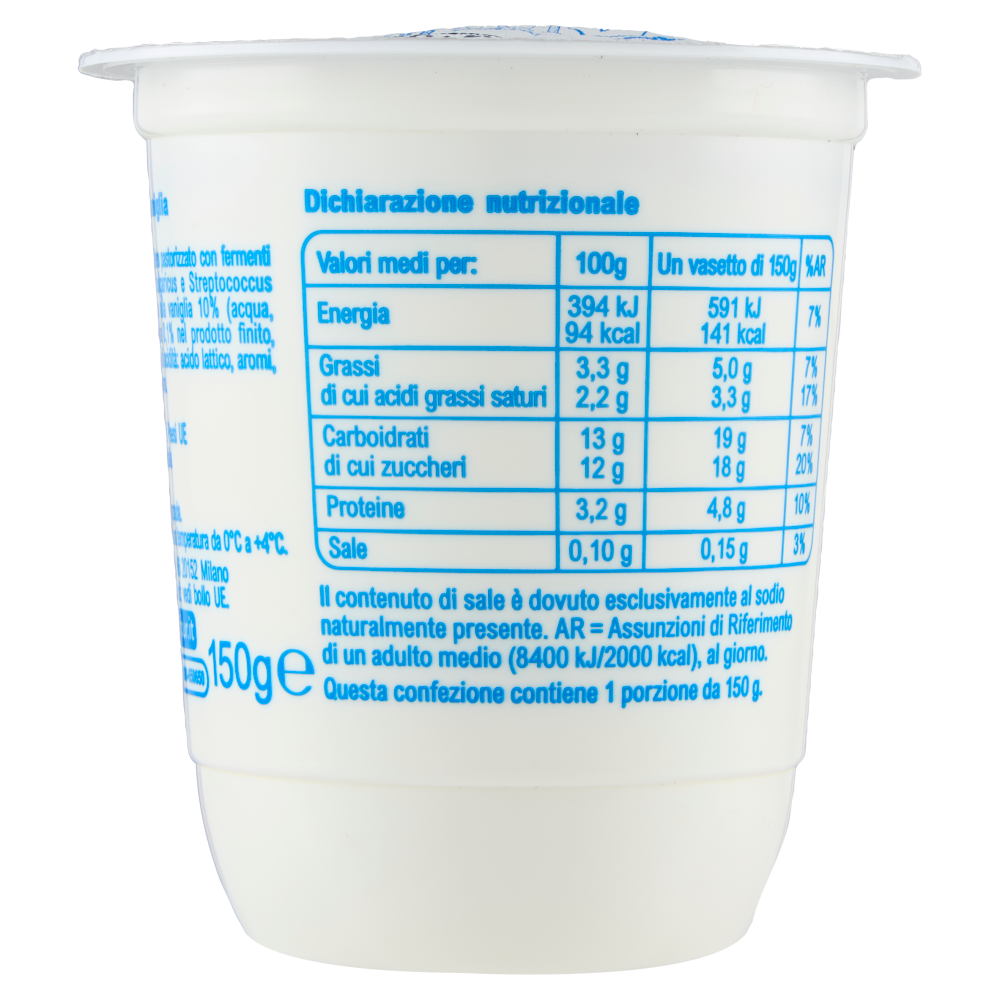 Simpl Yogurt intero alla Vaniglia 150 g