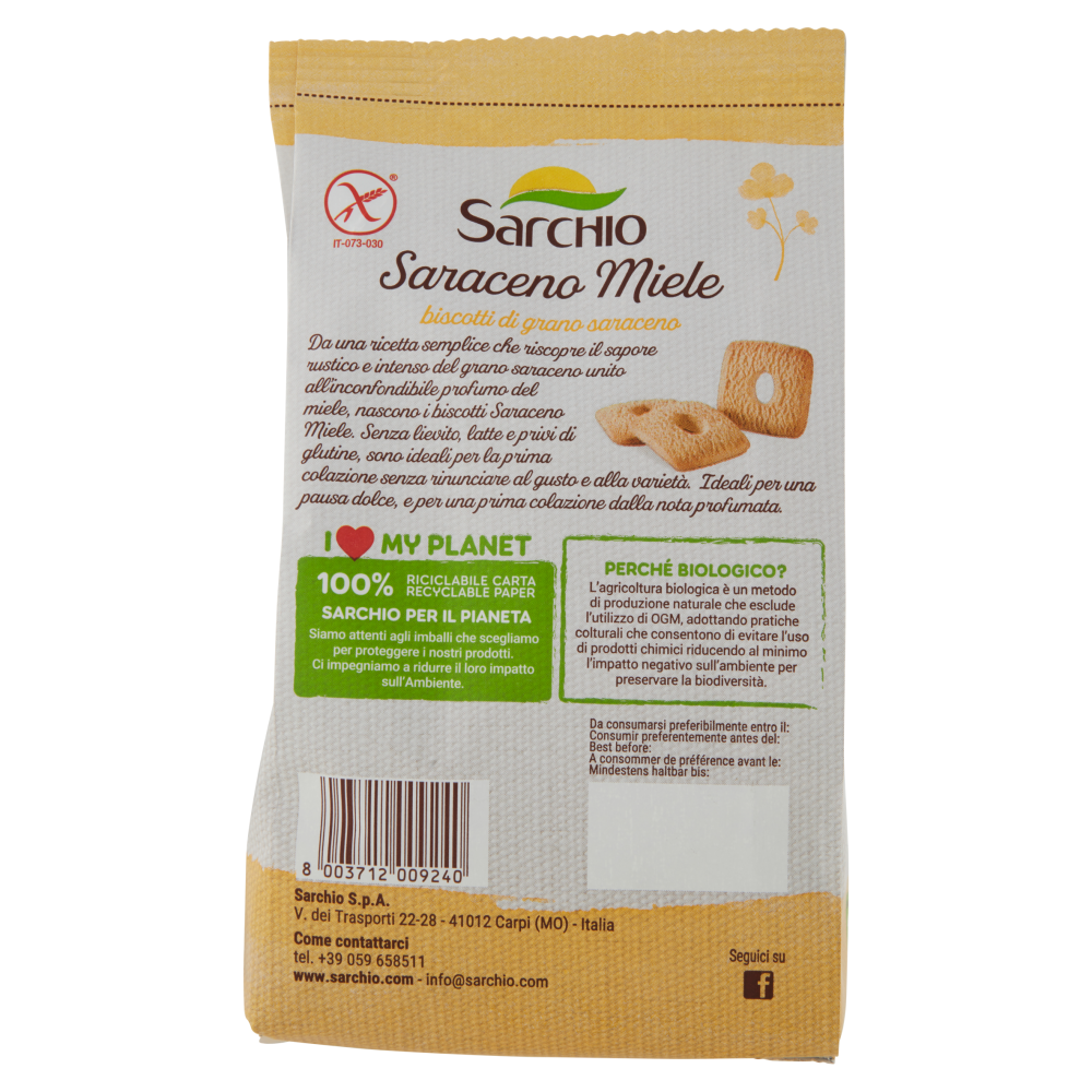 Sarchio Saraceno Miele 200 g