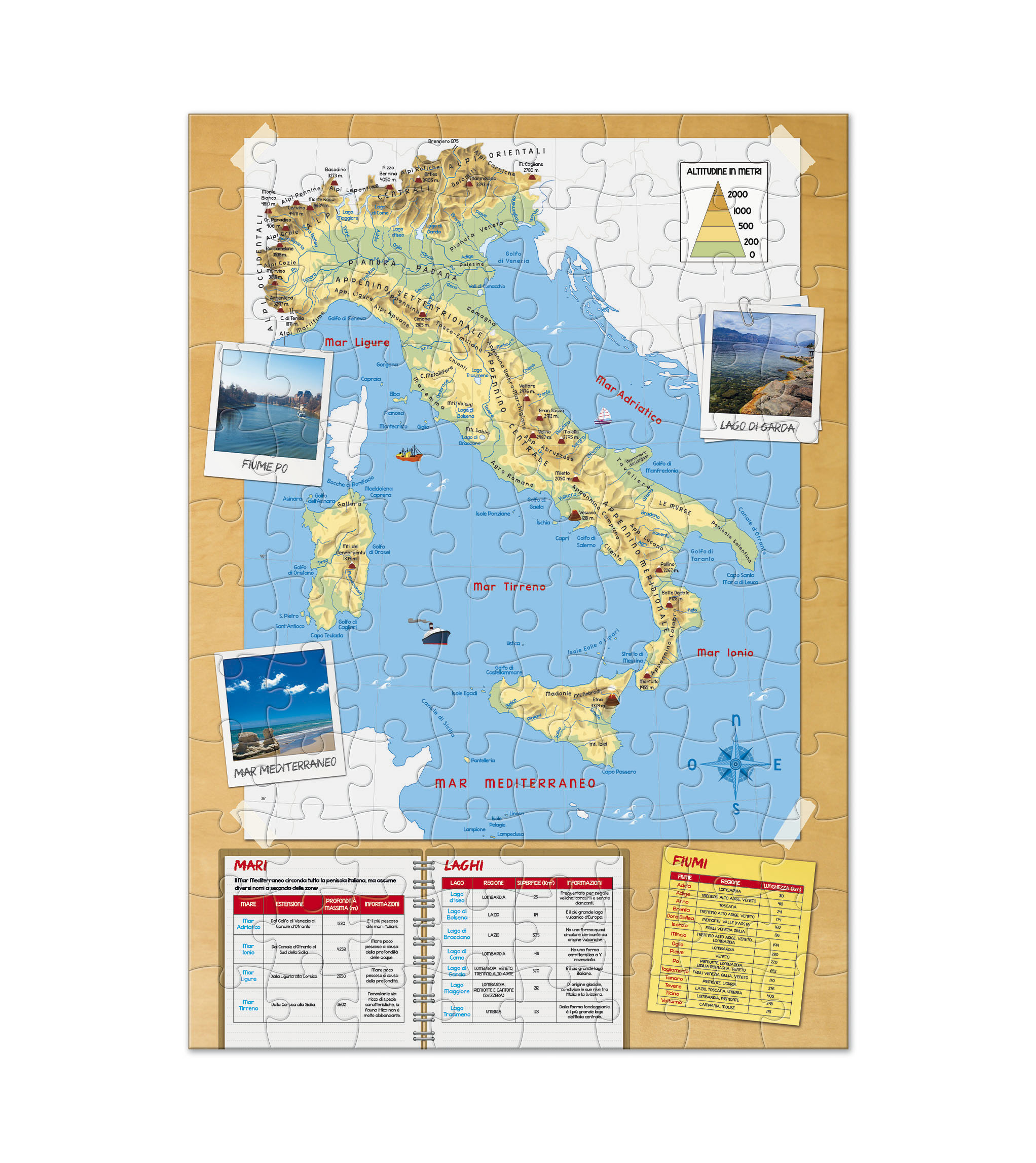 Clementoni Sapientino Più Scopriamo l'Italia