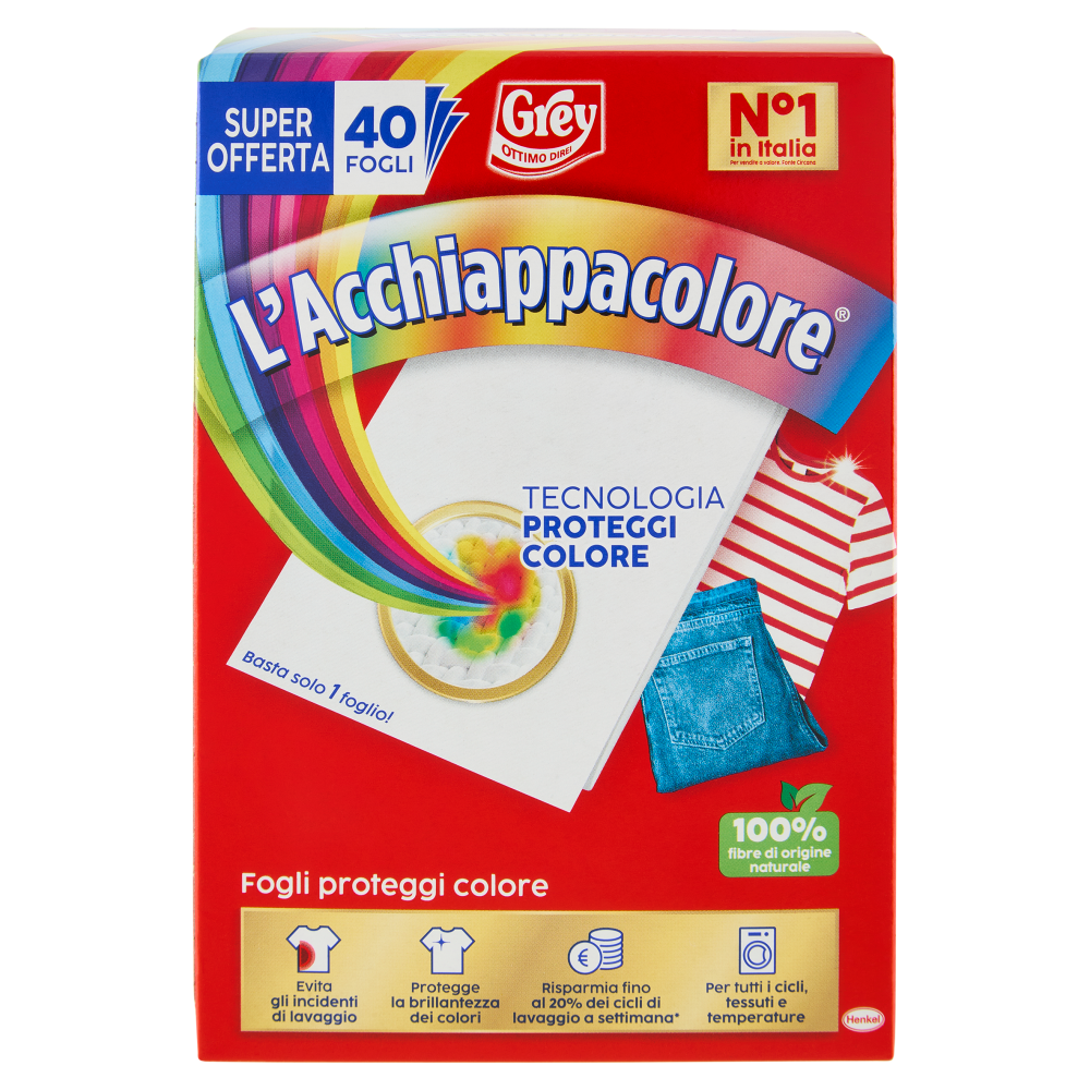 GREY l'Acchiappacolore 40 Fogli