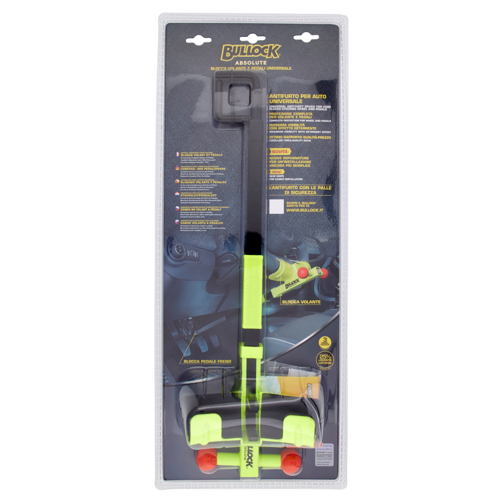 Bullock Absolute Blocca Volante e Pedali Universale
