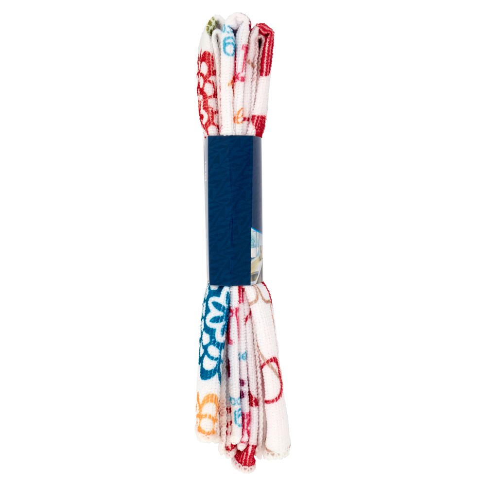 arcasa Canovaccio Asciugatutto in Microfibra 41x48 cm 3 pz