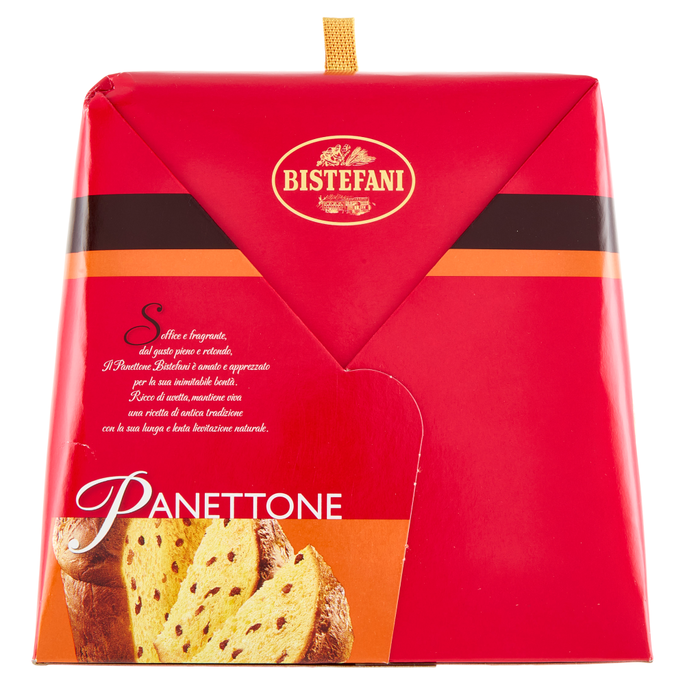 Bistefani Panettone Ricco di Uvetta Senza Canditi 700 g