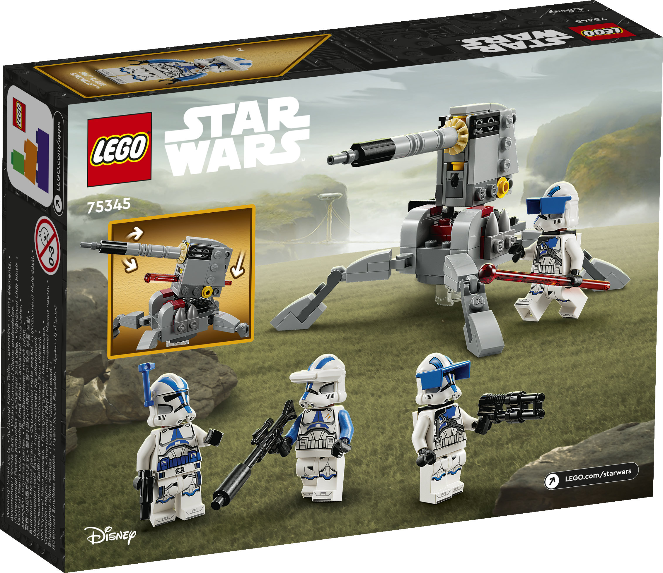 LEGO Star Wars Battle Pack Clone Troopers&trade; Legione 501