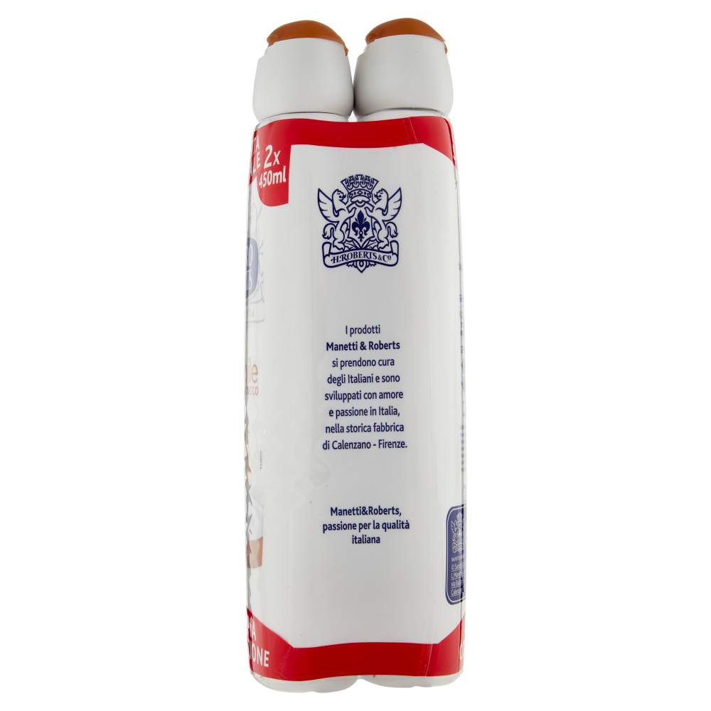 Neutro Roberts pelle sensibile con avena e cocco Bagnodoccia 2 x 450 ml