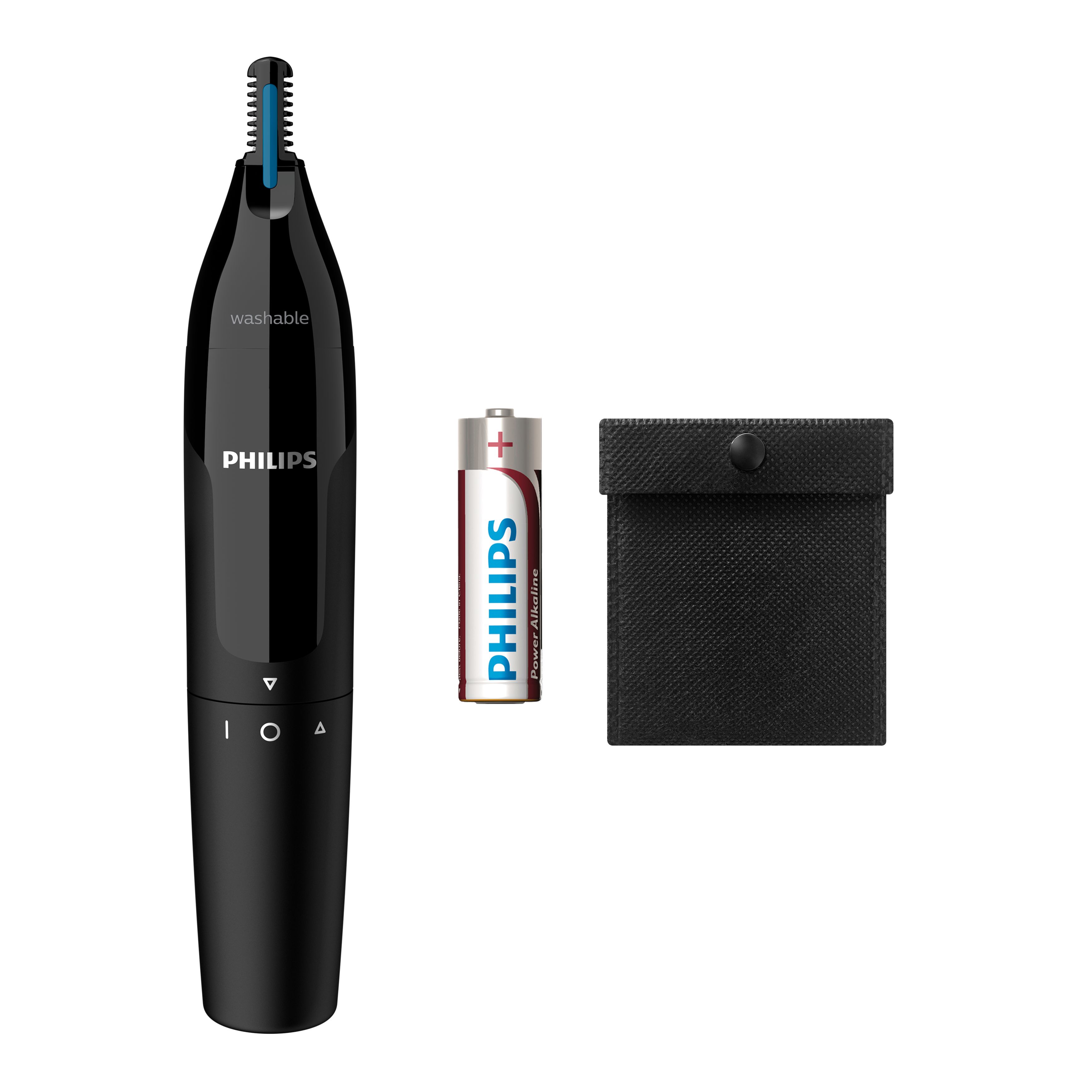 Philips Norelco NOSETRIMMER Series 1000 Nose trimmer series 1000 NT1650/16 Rifinitore per naso e orecchie