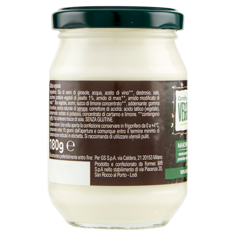 Carrefour Veggie Maionese 100% Vegetale 180 g
