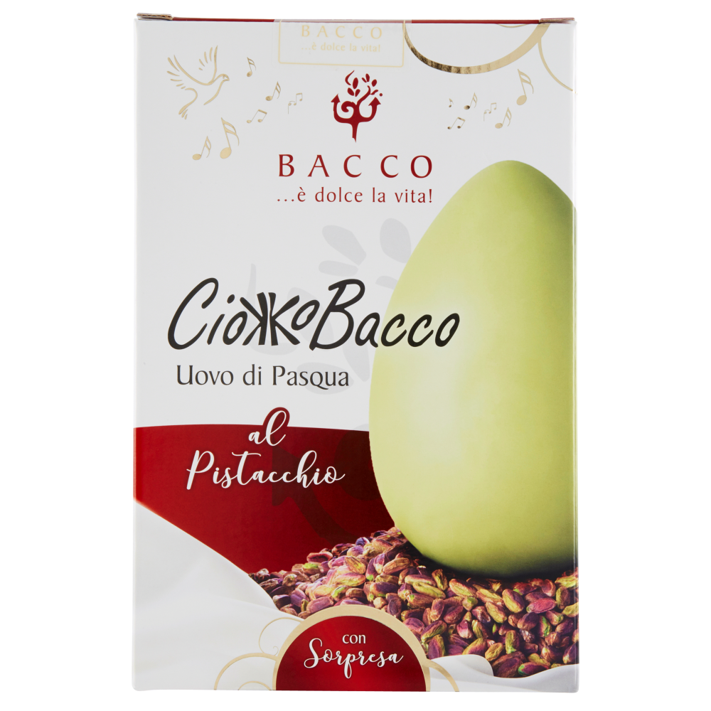 Bacco CiokkoBacco Uovo di Pasqua al Pistacchio 300 g