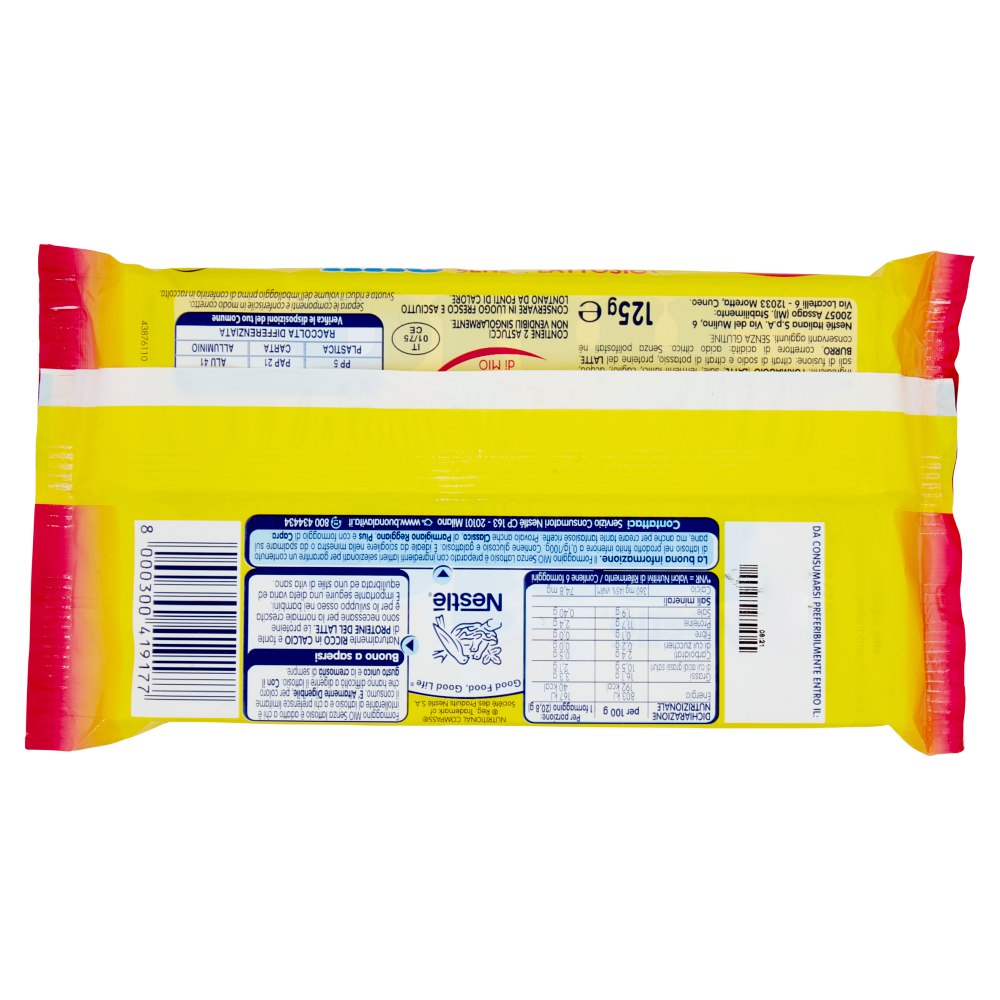 NESTL&Eacute; MIO Formaggino Senza Lattosio (6 formaggini) 125g
