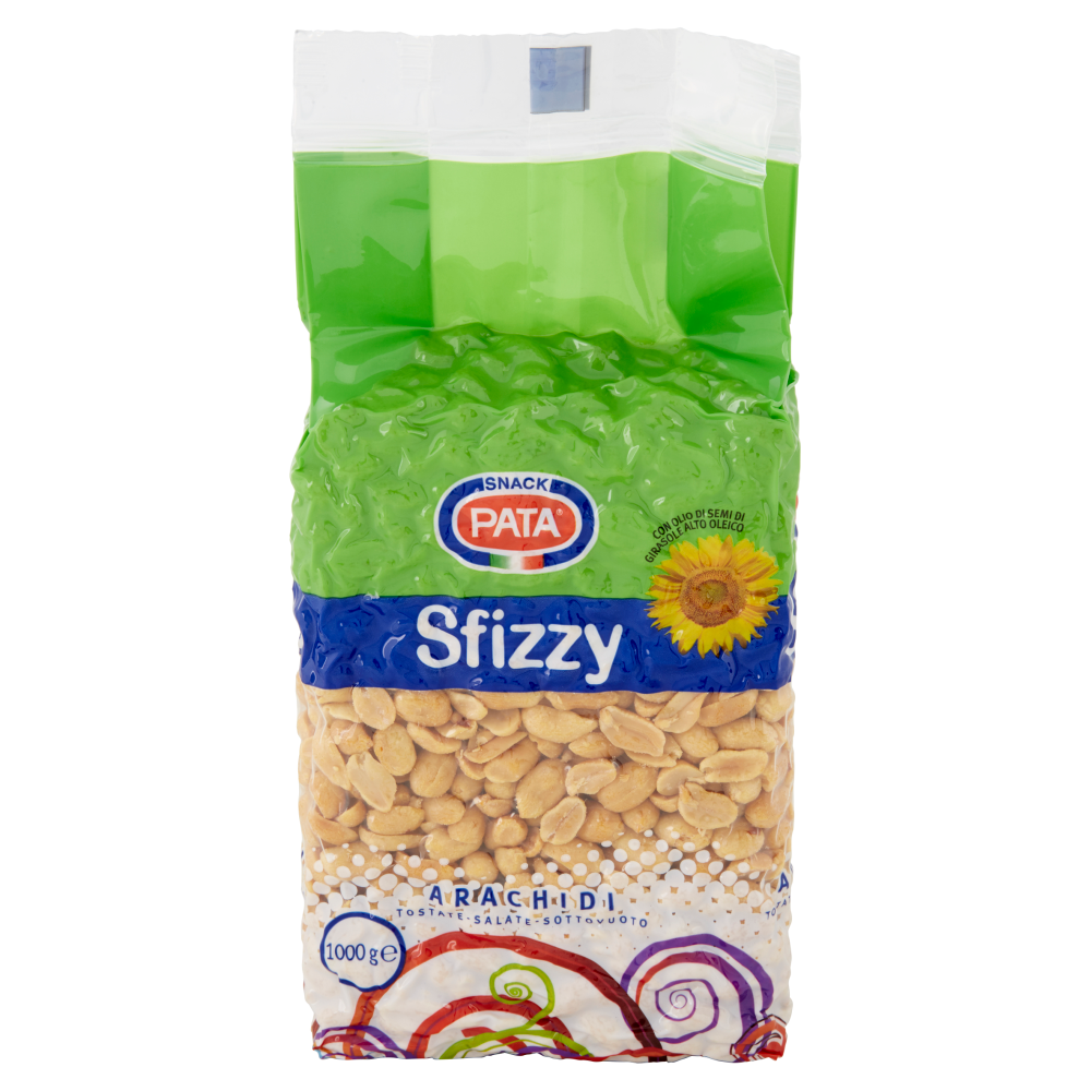 Pata Sfizzy Arachidi Tostate-Salate-Sottovuoto 1000 g